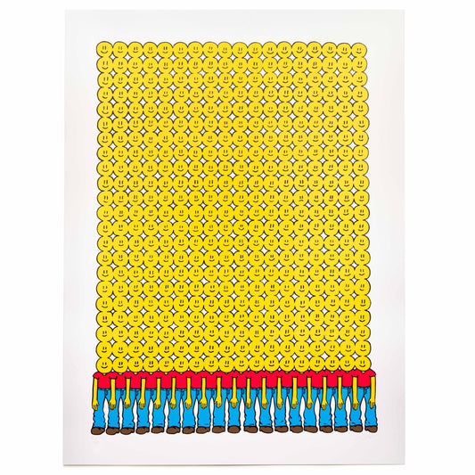 Multiple Men Print - 18" x 24"
